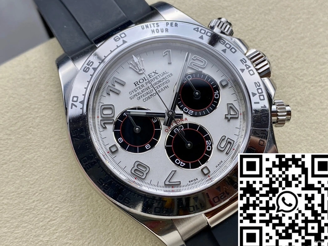 Cosmograph Dial Clean Factory 116519 Rolex White Silvery Daytona 0509